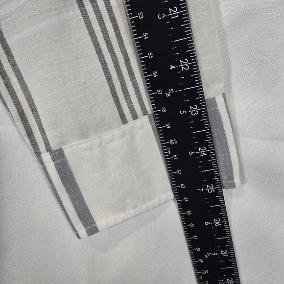 Burberry Brit Men's Long Sleeve Plaid Button Up Shirt Cotton Size M - Picture 9 of 10